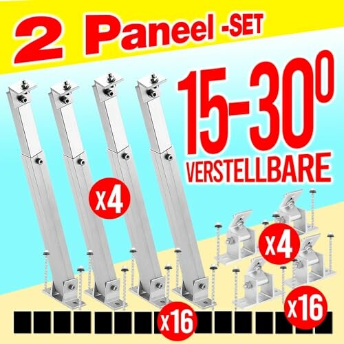 Aufständerung Solarmodul Halterung