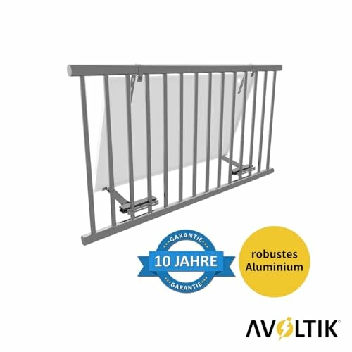 Aluminium-Balkongeländer mit 10 Jahre Garantie