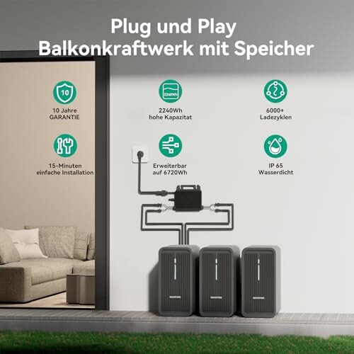 Marstek B2500 Balkonkraftwerk