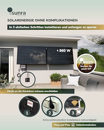 ESUNRA 430W Solarpanel