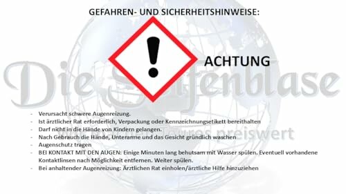 Gefahren- und Sicherheitshinweise mit Warnsymbol.