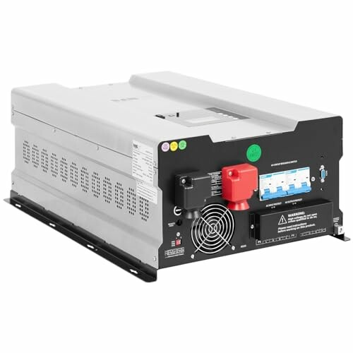 Elektrischer Wechselrichter mit Lüfter und Anschlüssen