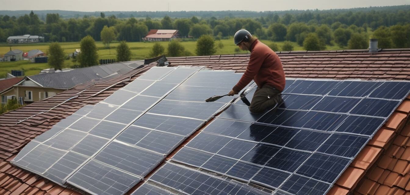 Installation von Solaranlagen