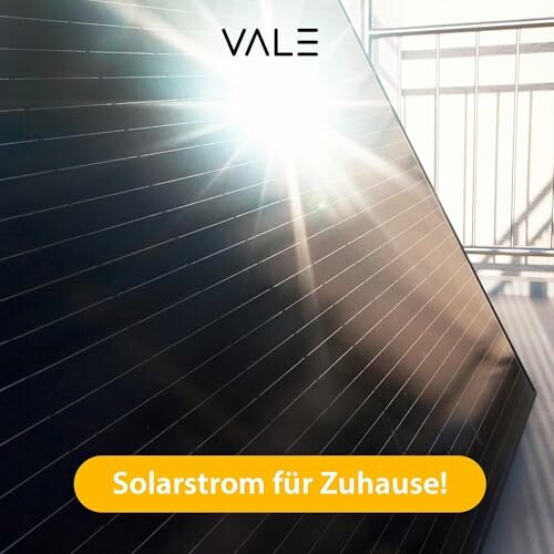 VALE Balkonkraftwerk 800 Watt Full Black