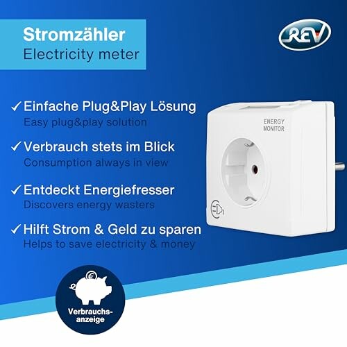 Stromzähler mit Funktionen zur Energieüberwachung